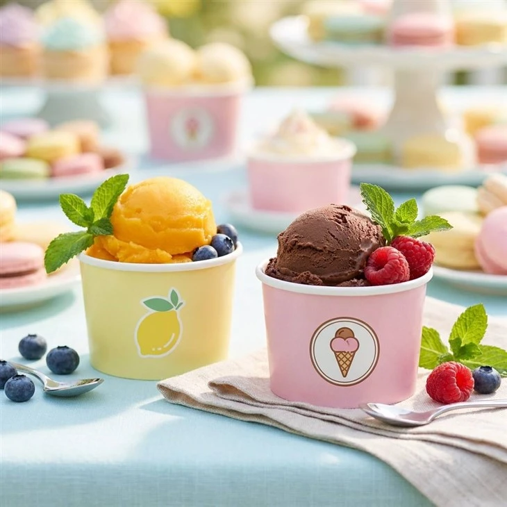 4oz Paper Ice Cream Cups high quality